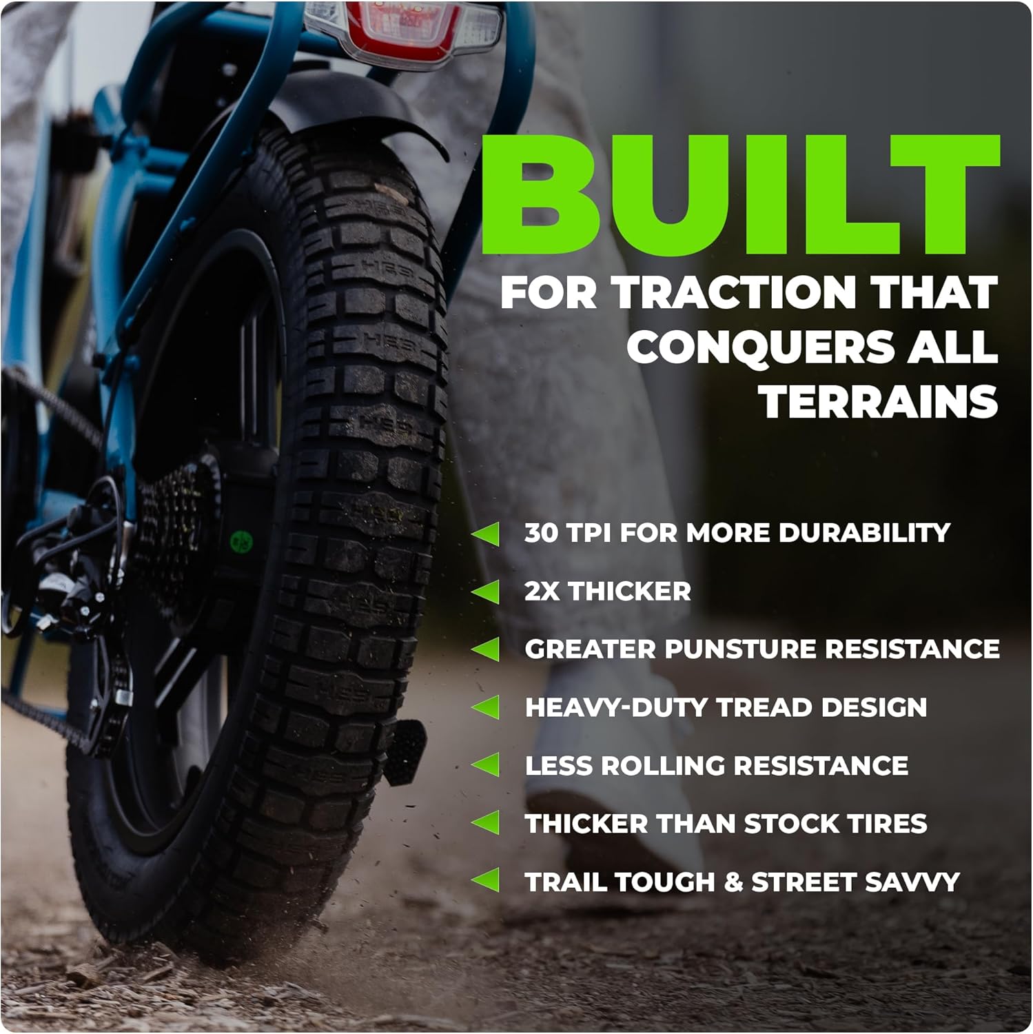 HEB VIPERESS Fat Tire 20x4 (Includes 1 Tire/ 1 Tube