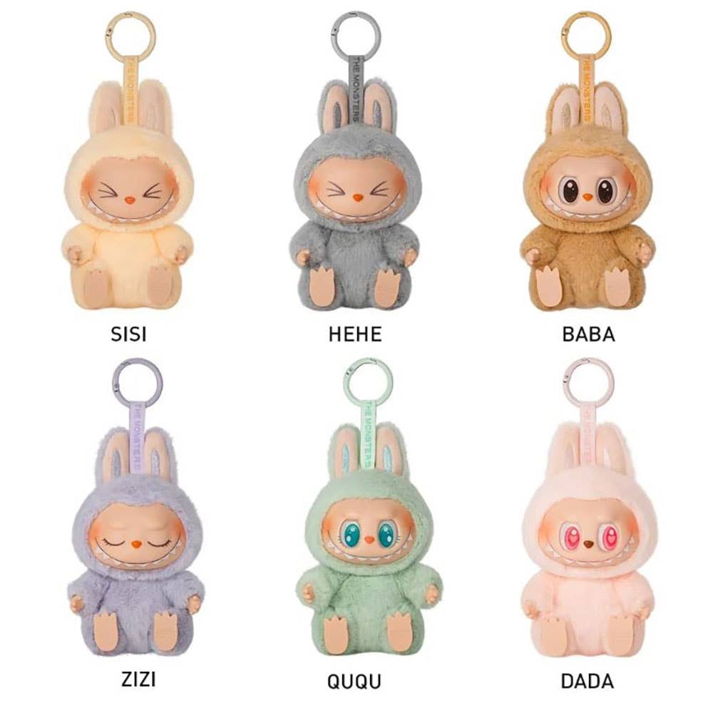 6PCS - Labubu Inspired Monster Doll Have A Seat Blind Box