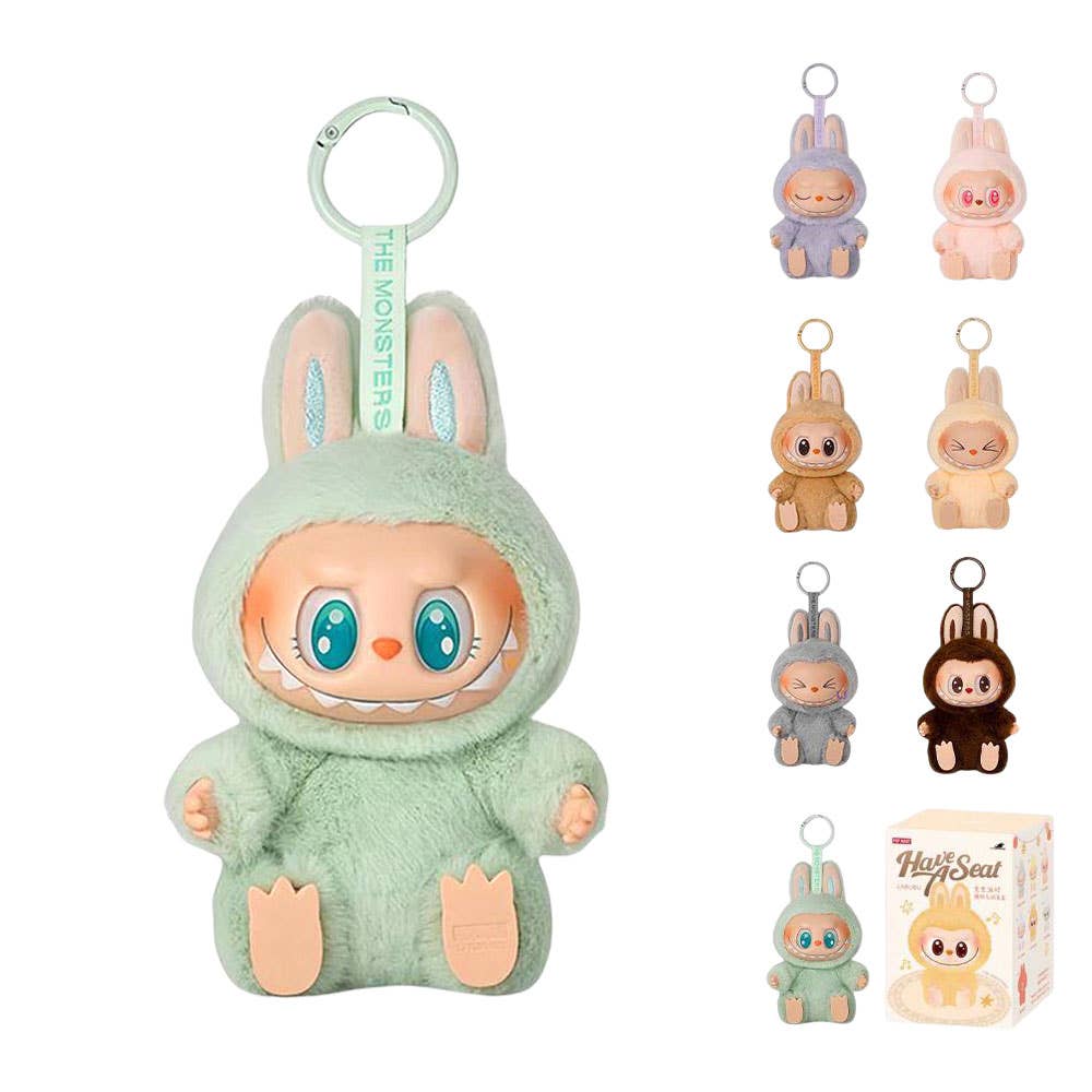 6PCS - Labubu Inspired Monster Doll Have A Seat Blind Box