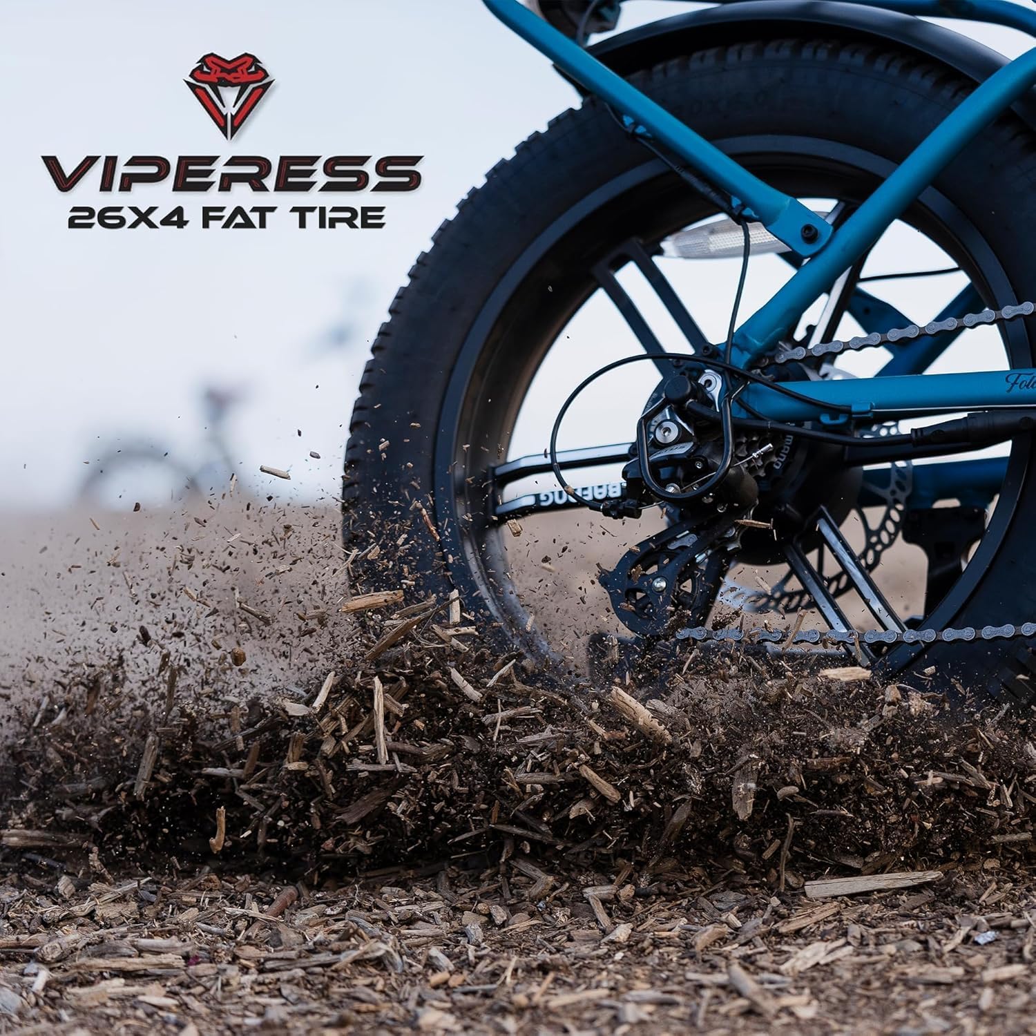 HEB Viperess Fat Tire SET of 2 Tires - Available in 2 Sizes. 20" x 4" and 26" x 4"