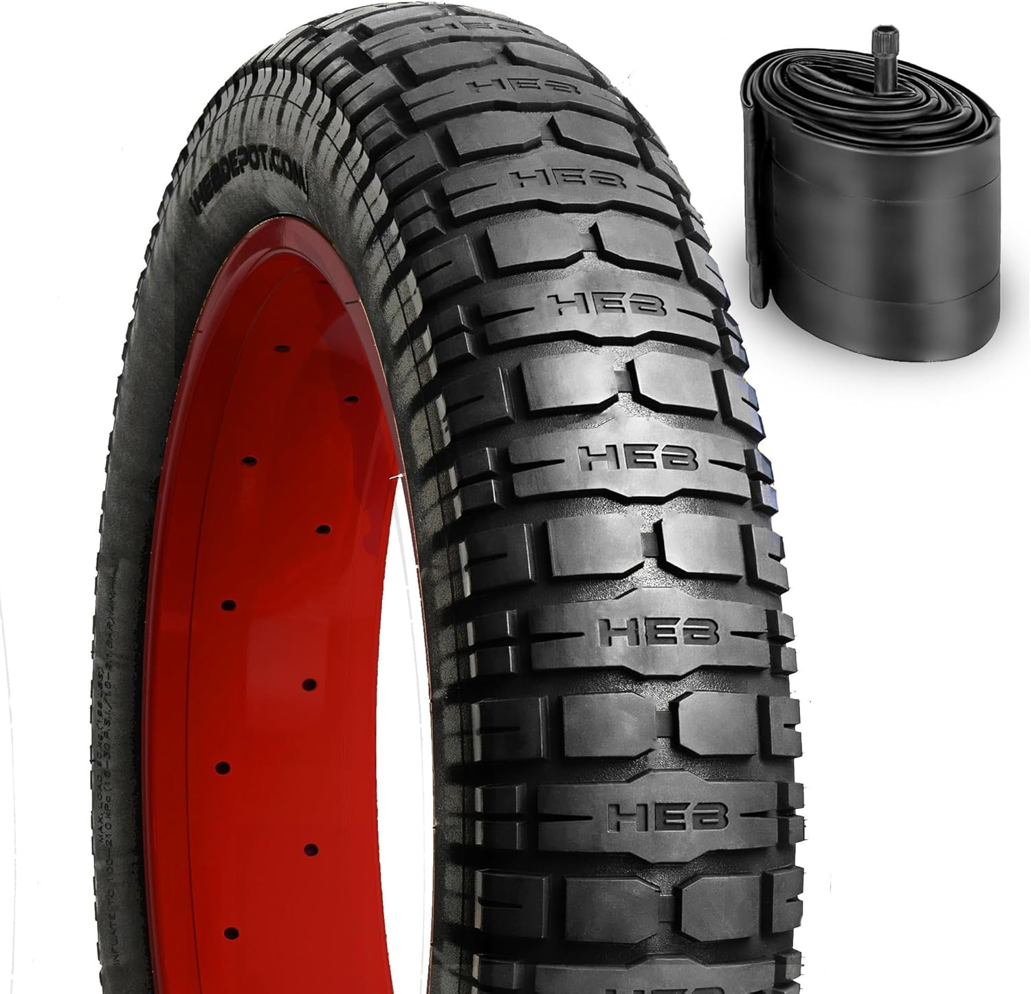 HEB VIPERESS Fat Tire 26x4 (Includes 1 Tire/ 1 Tube