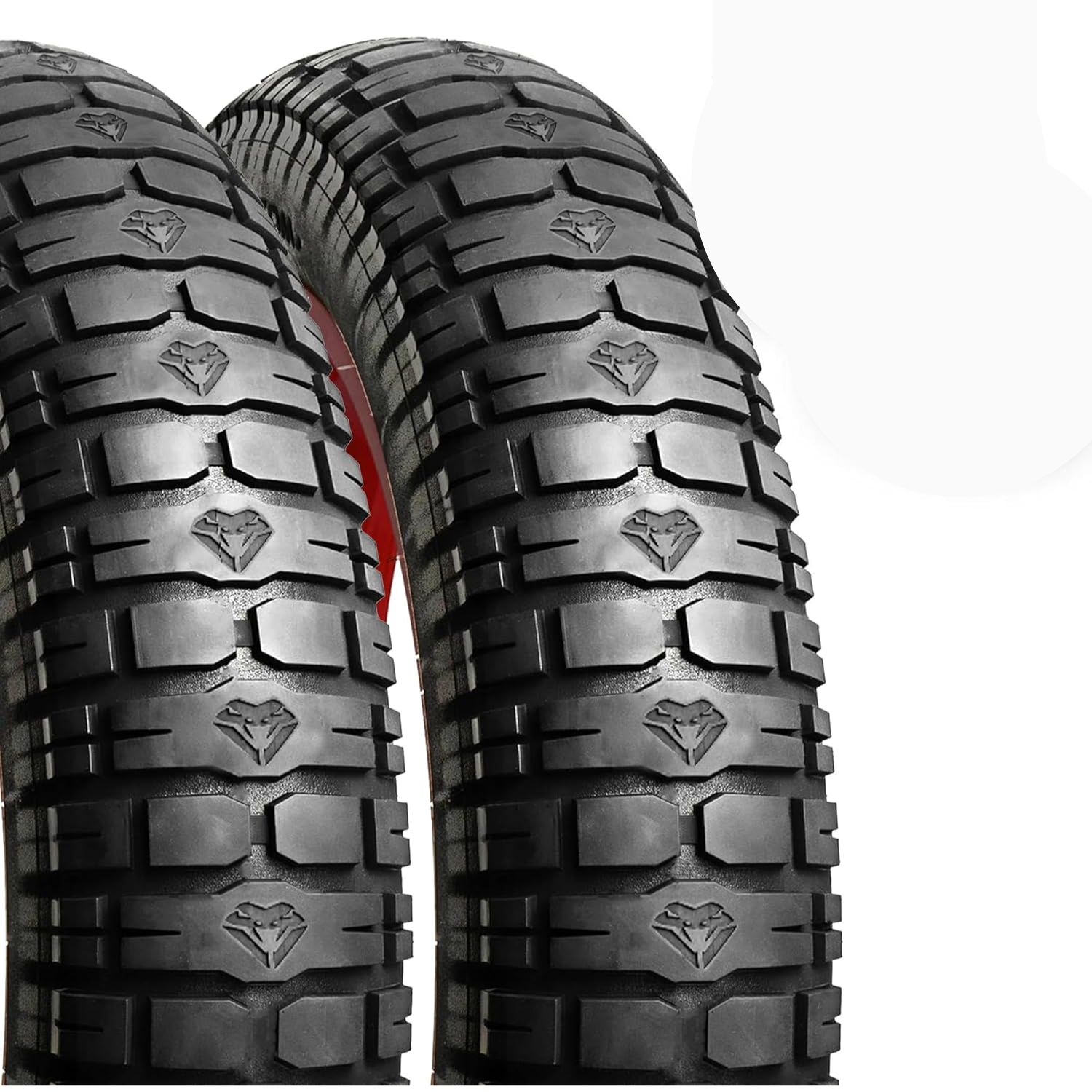 HEB Viperess Fat Tire SET of 2 Tires - Available in 2 Sizes. 20" x 4" and 26" x 4"